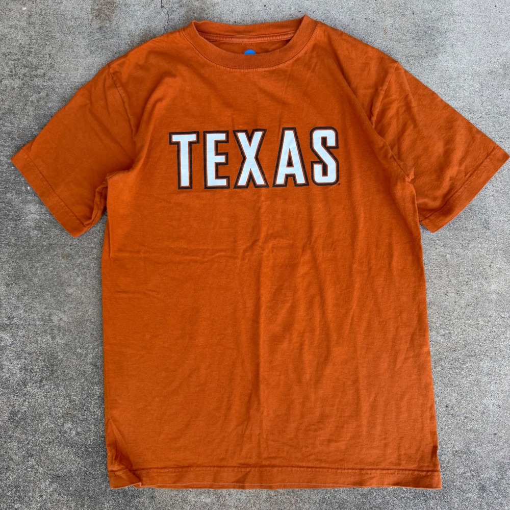 NCAA Texas Longhorns T Shirt Mens M Orange Longhorn Logo Graphic Tee Gameday